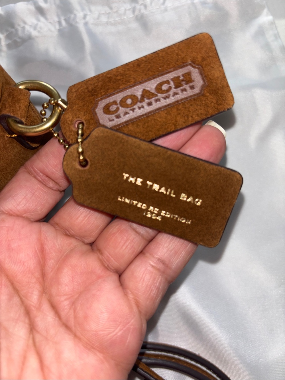 Coach Trail Bag- Warm Suede - Picture 7 of 7